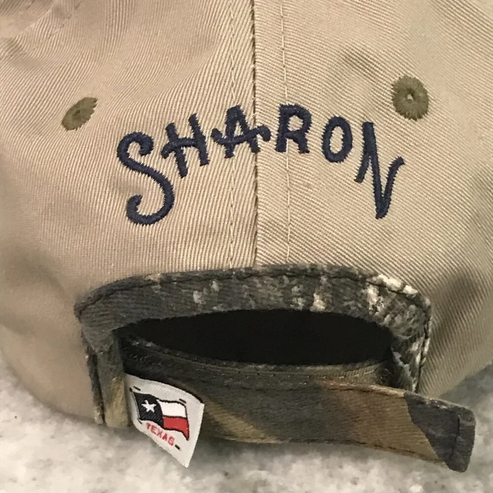 Sharon‎ Shrine Hat Cap Strap Back Texas Flag Embroidered Pins Mens Staff 2011
